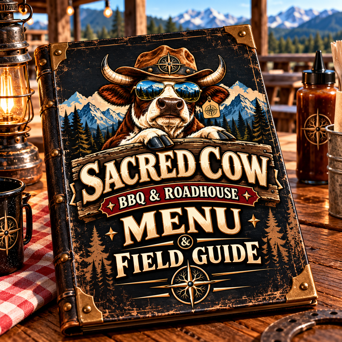 SACRED COW MENU & FIELD GUIDE