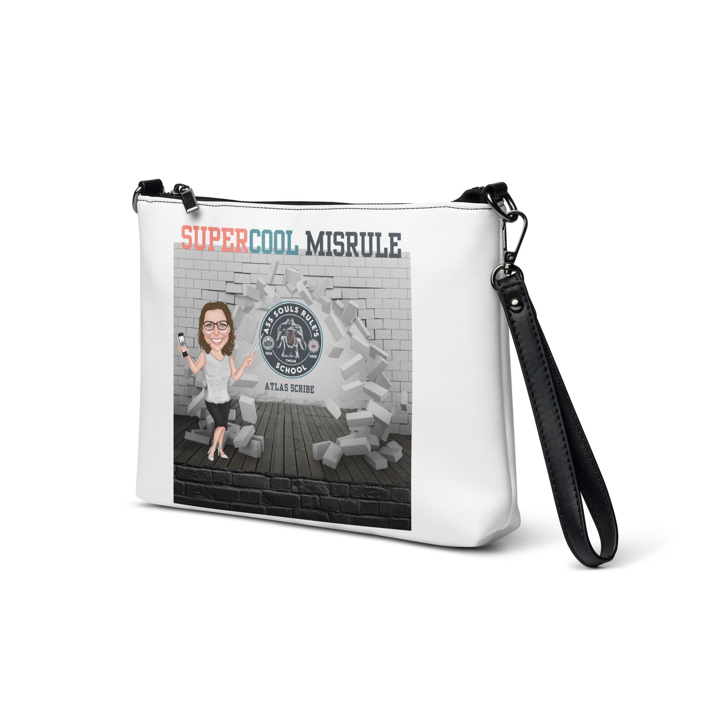 SuperCool MisRule crossbody bag