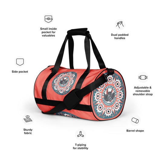 Psyche Secure-I.T. salmon  gym bag