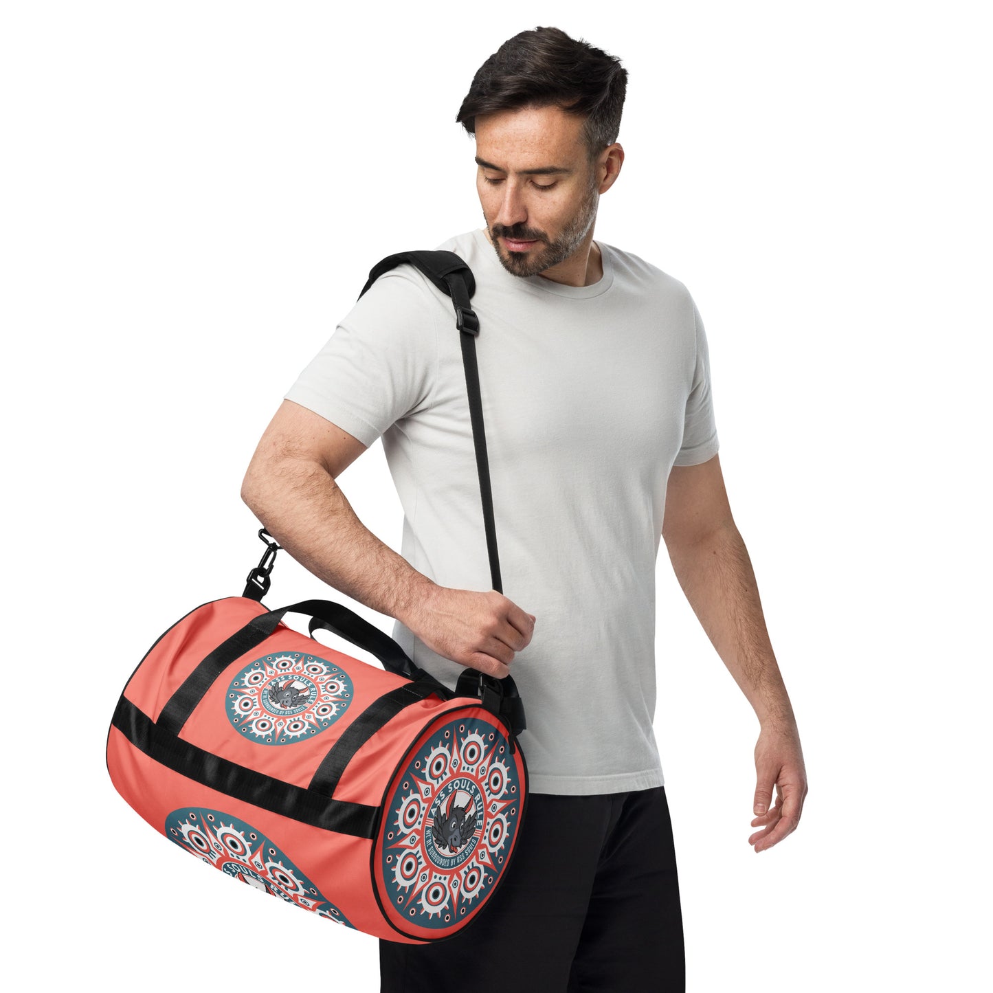 Psyche Secure-I.T. salmon  gym bag