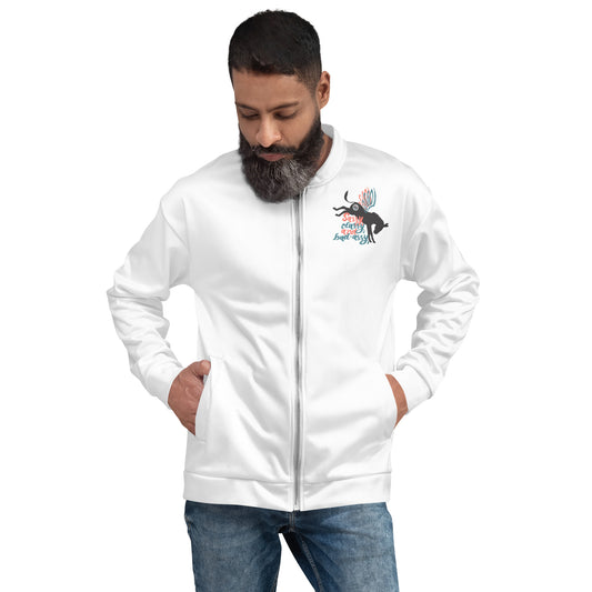 Sassy, Classy, & Bad Assy unisex bomber jacket