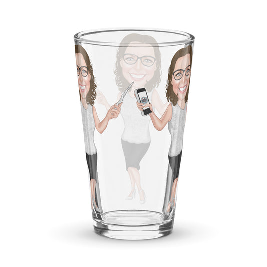 Sourcepool shaker pint glass