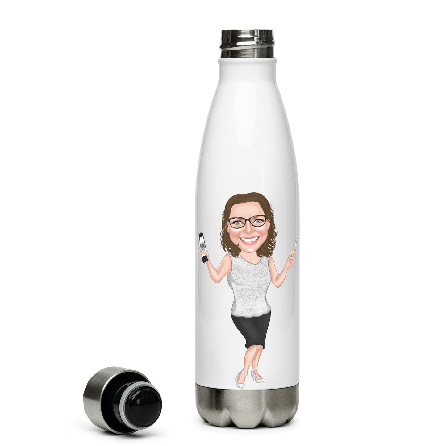 Sourcepool stainless steel water bottle