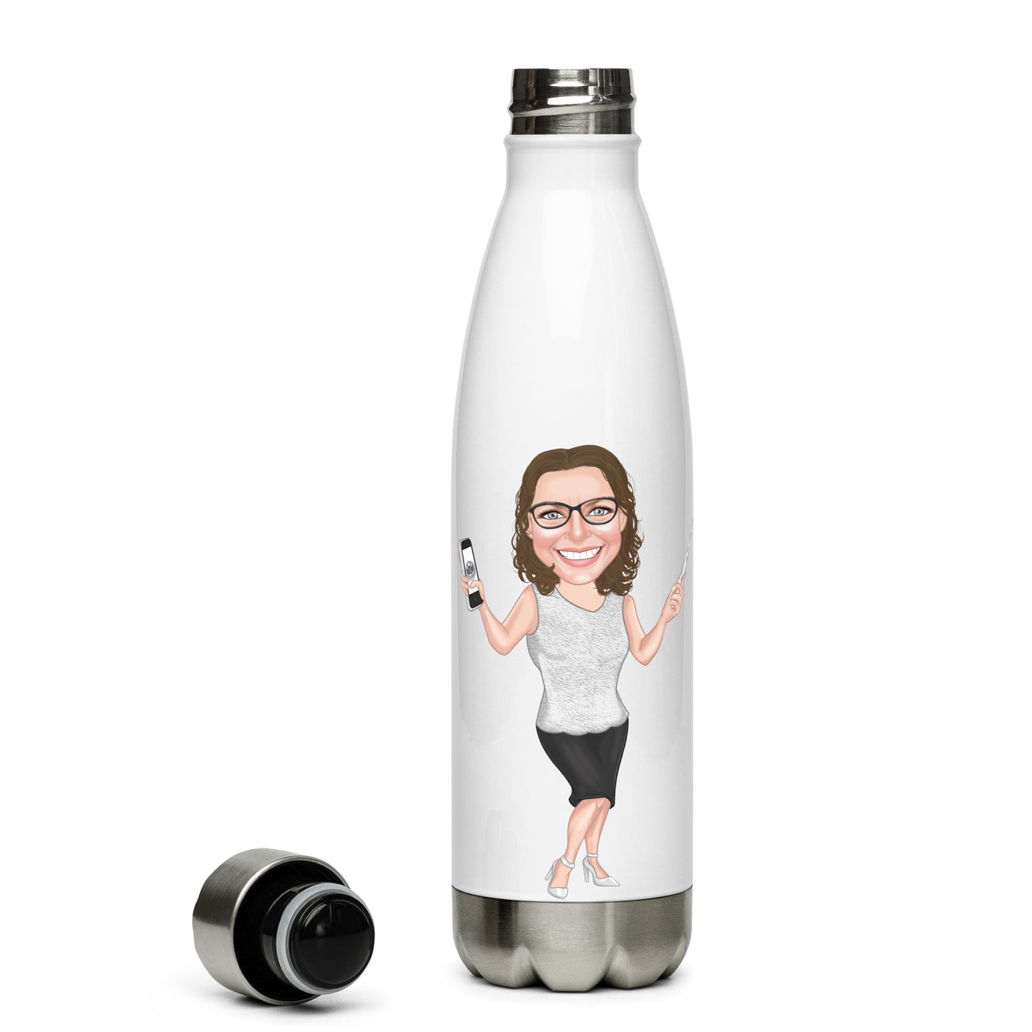 Sourcepool stainless steel water bottle