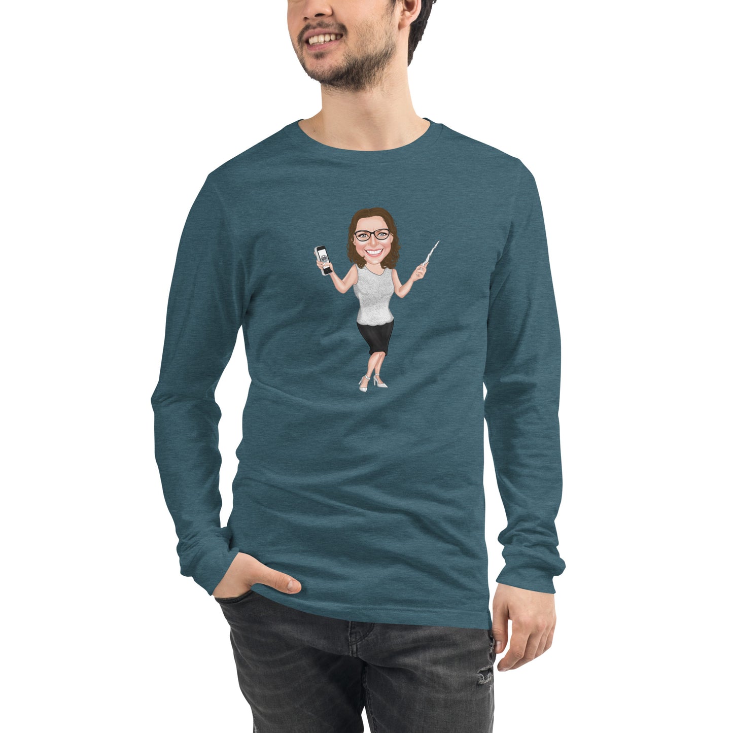 Sourcepool unisex long sleeve tee