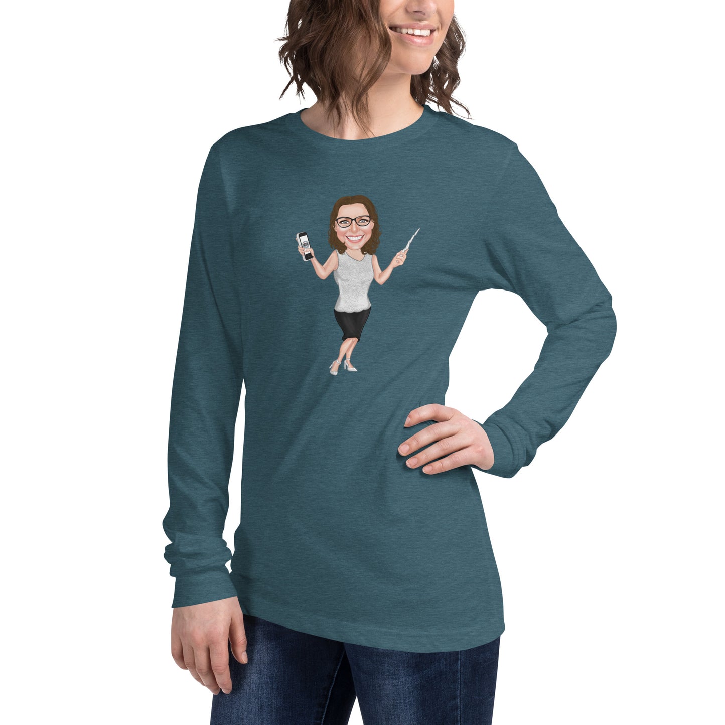 Sourcepool unisex long sleeve tee