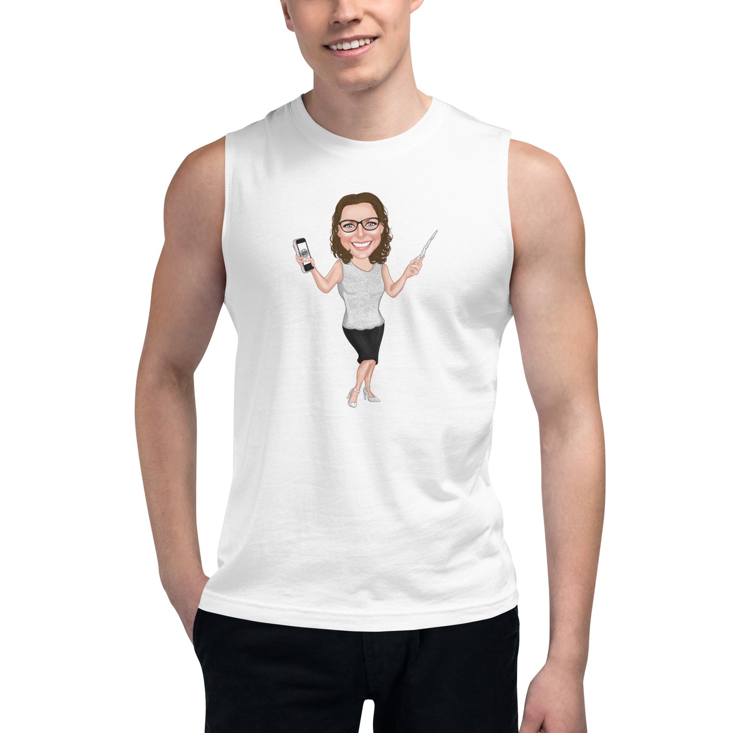 Sourcepool unisex muscle shirt