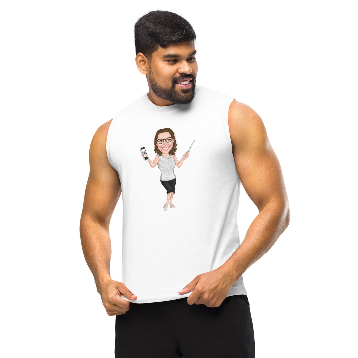 Sourcepool unisex muscle shirt