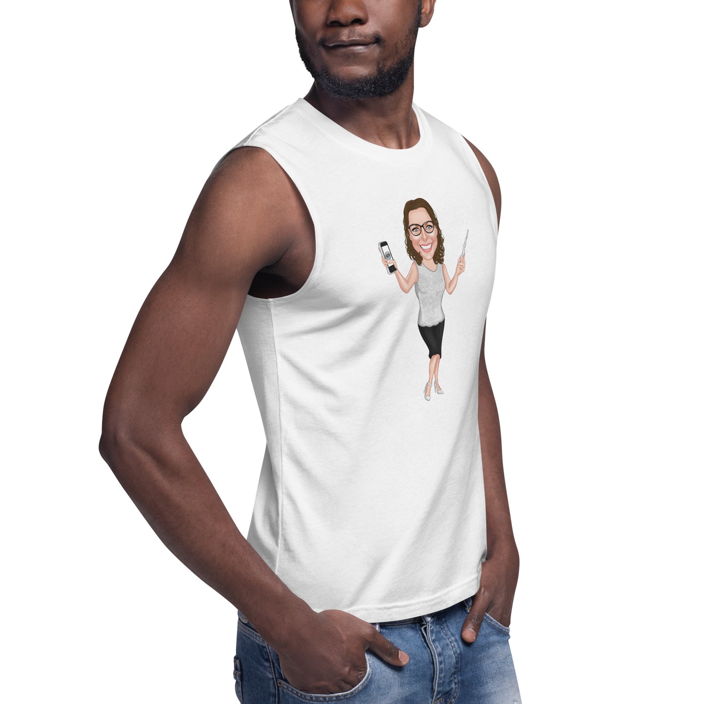 Sourcepool unisex muscle shirt