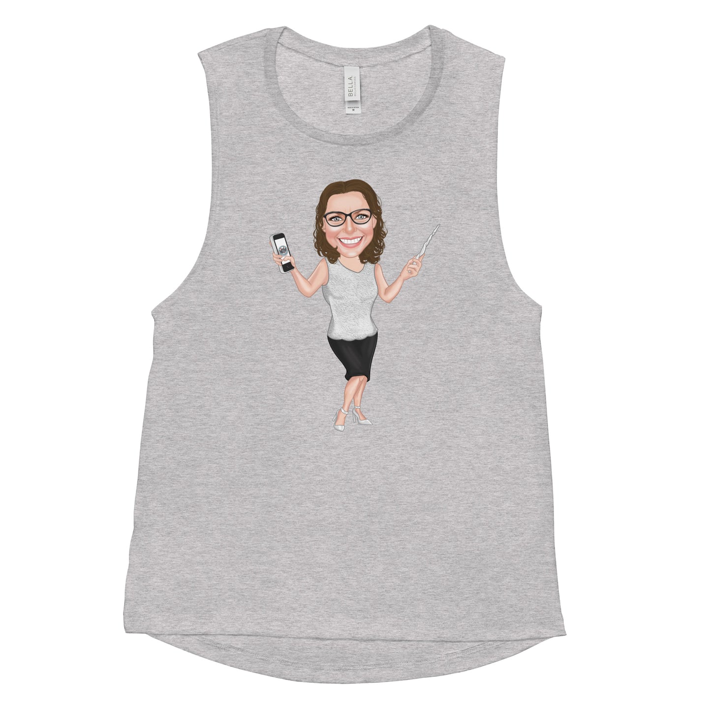 Sourcepool ladies’ muscle tank