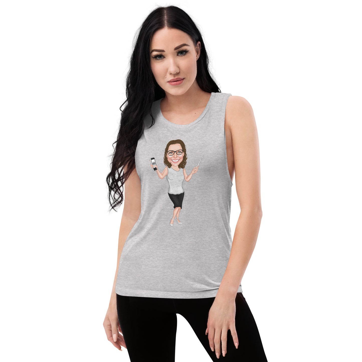 Sourcepool ladies’ muscle tank