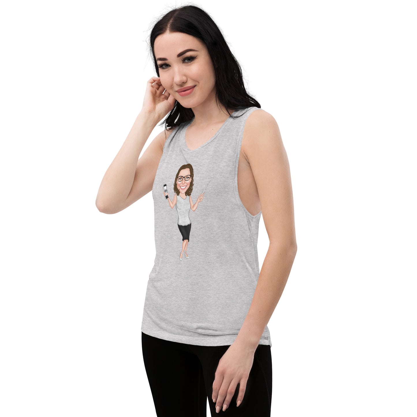 Sourcepool ladies’ muscle tank