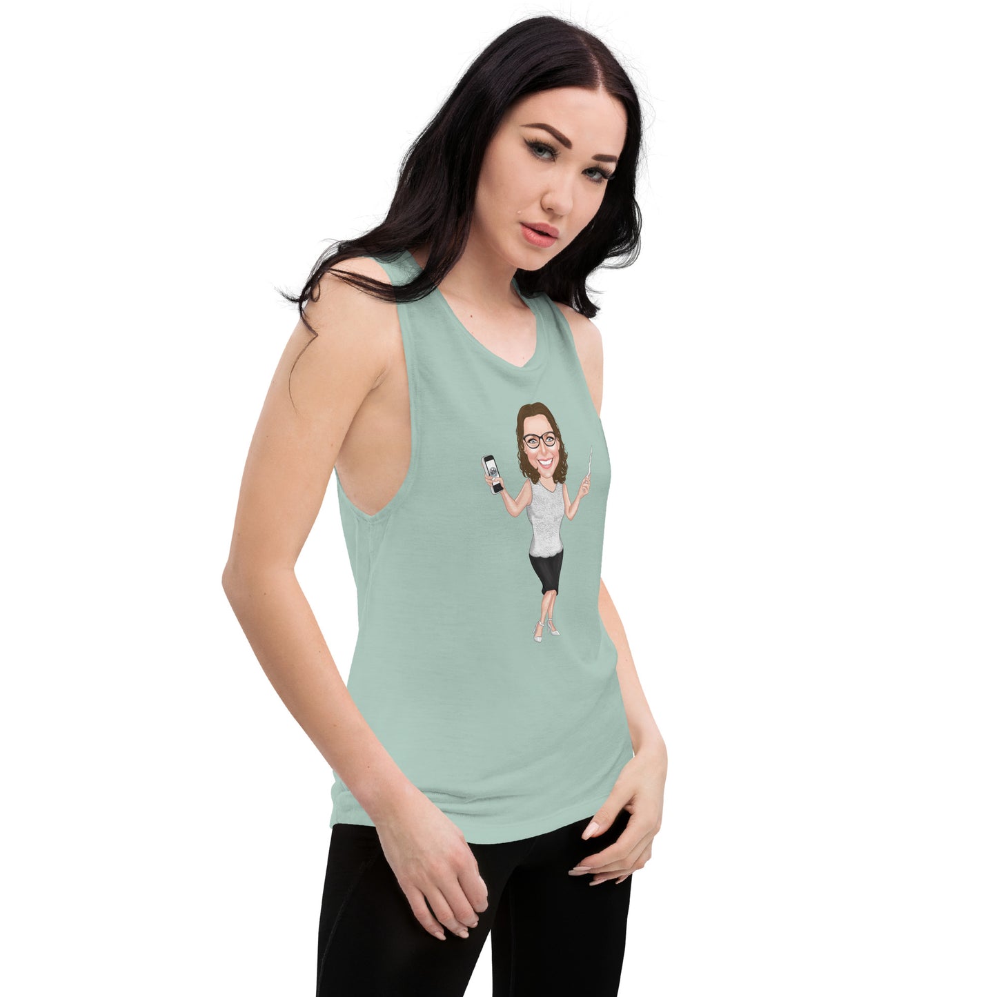 Sourcepool ladies’ muscle tank