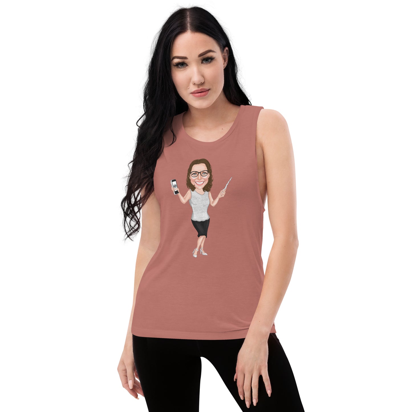 Sourcepool ladies’ muscle tank