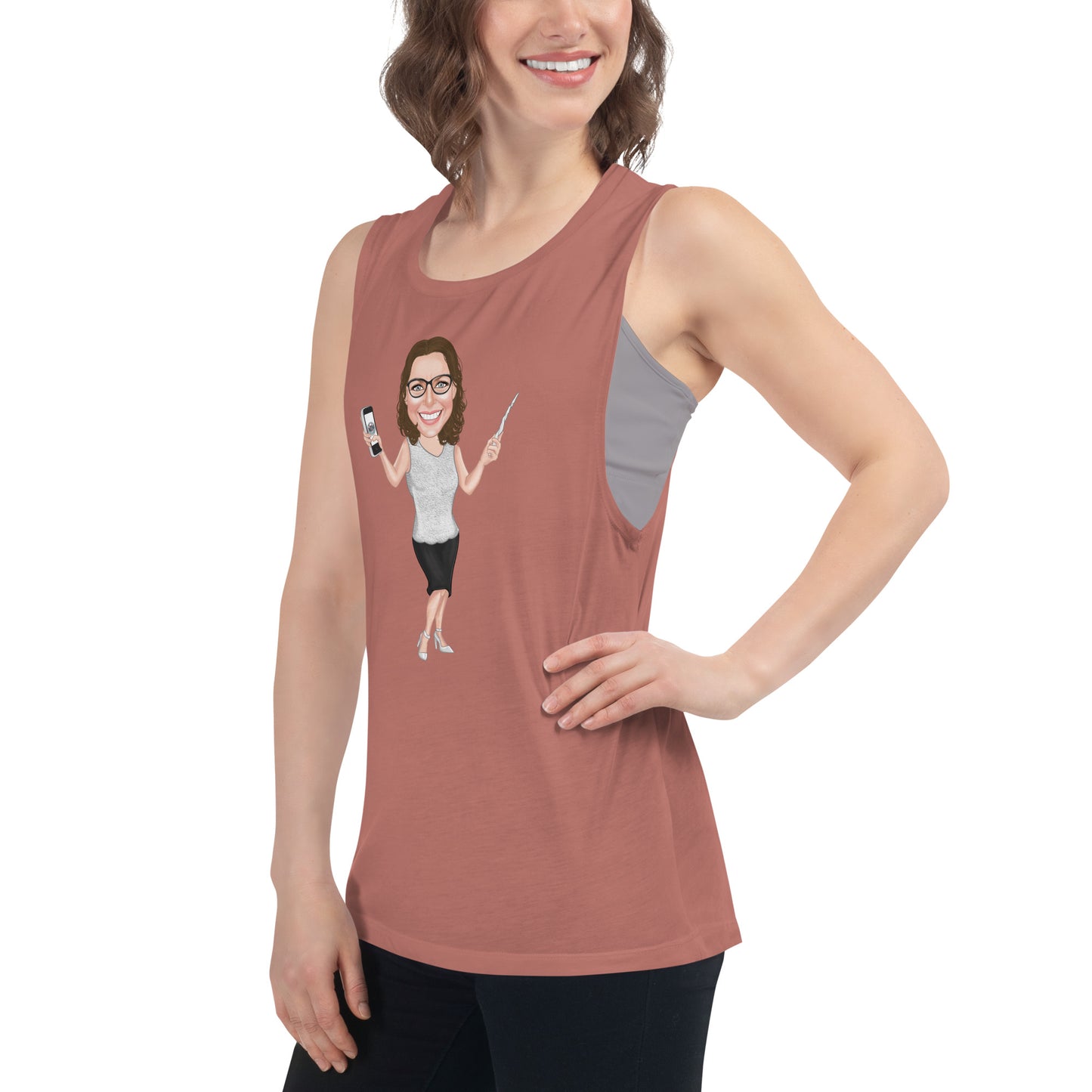 Sourcepool ladies’ muscle tank