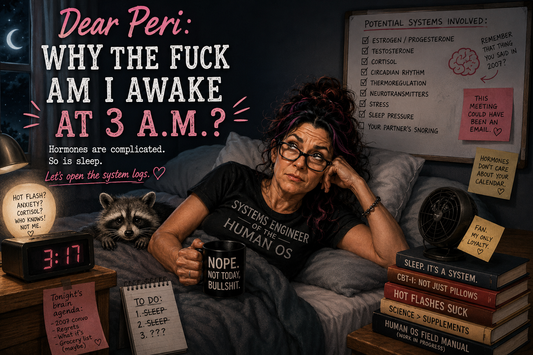 Dear Peri: Why the Fuck Am I Awake at 3 A.M.?