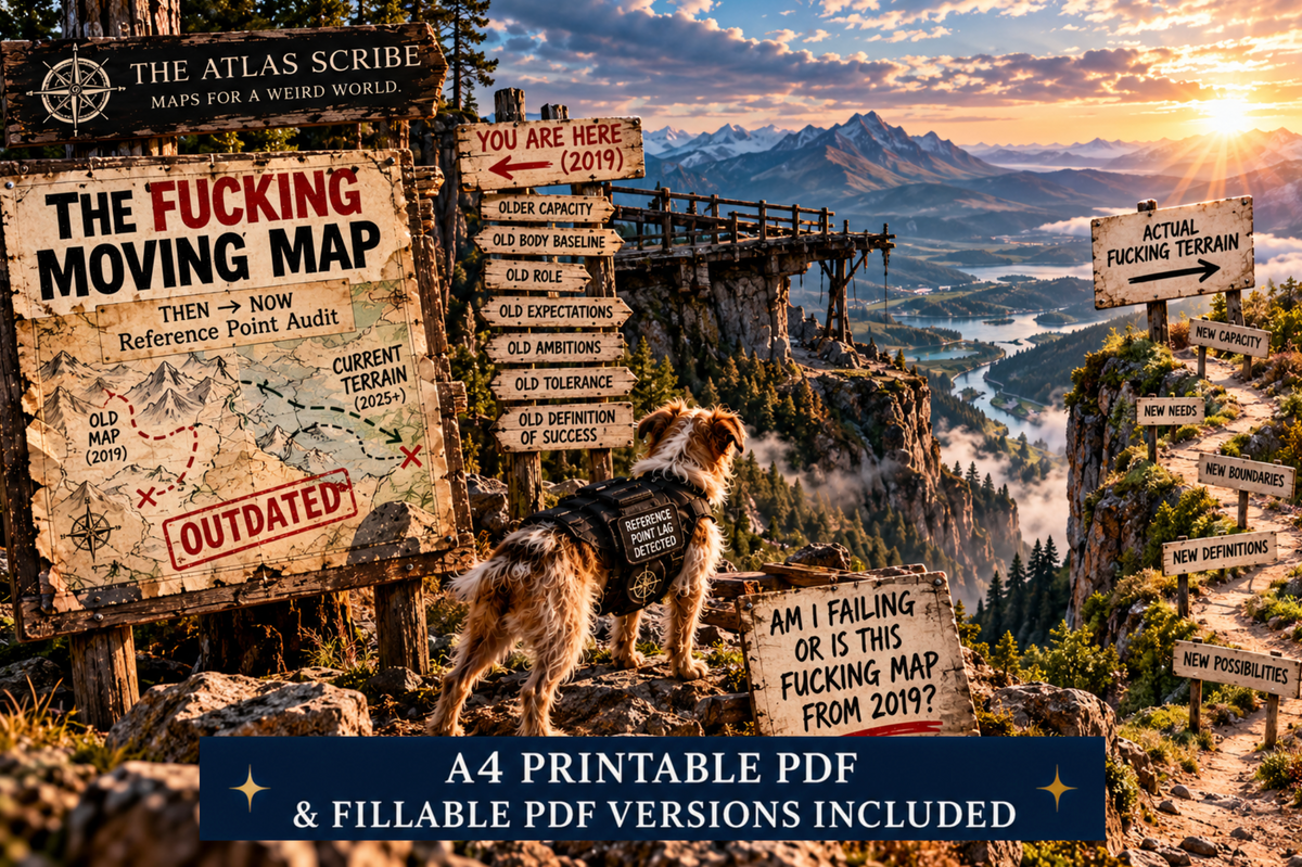 The Fucking Moving Map A4 Digital Field Map