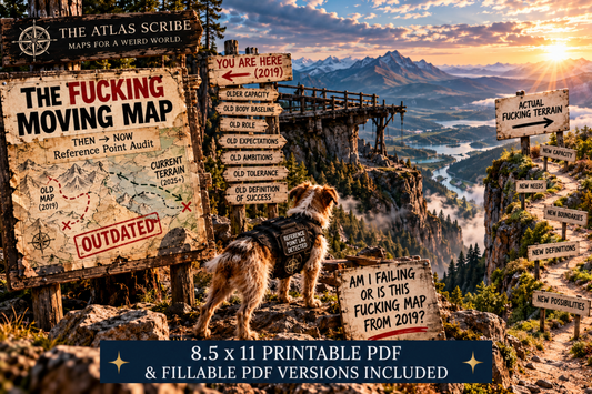 The Fucking Moving Map 8x11 Digital Field Map