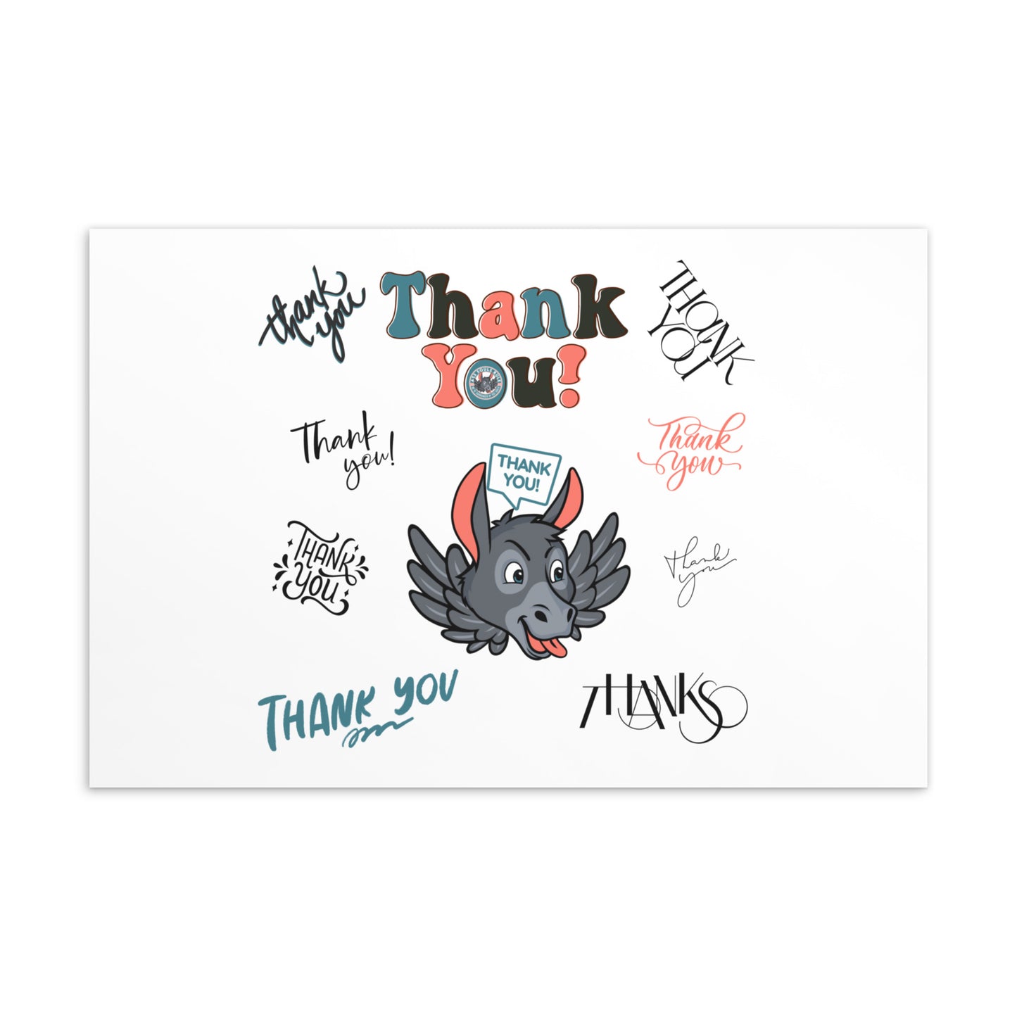 Thank You Ass Soul Standard Postcard