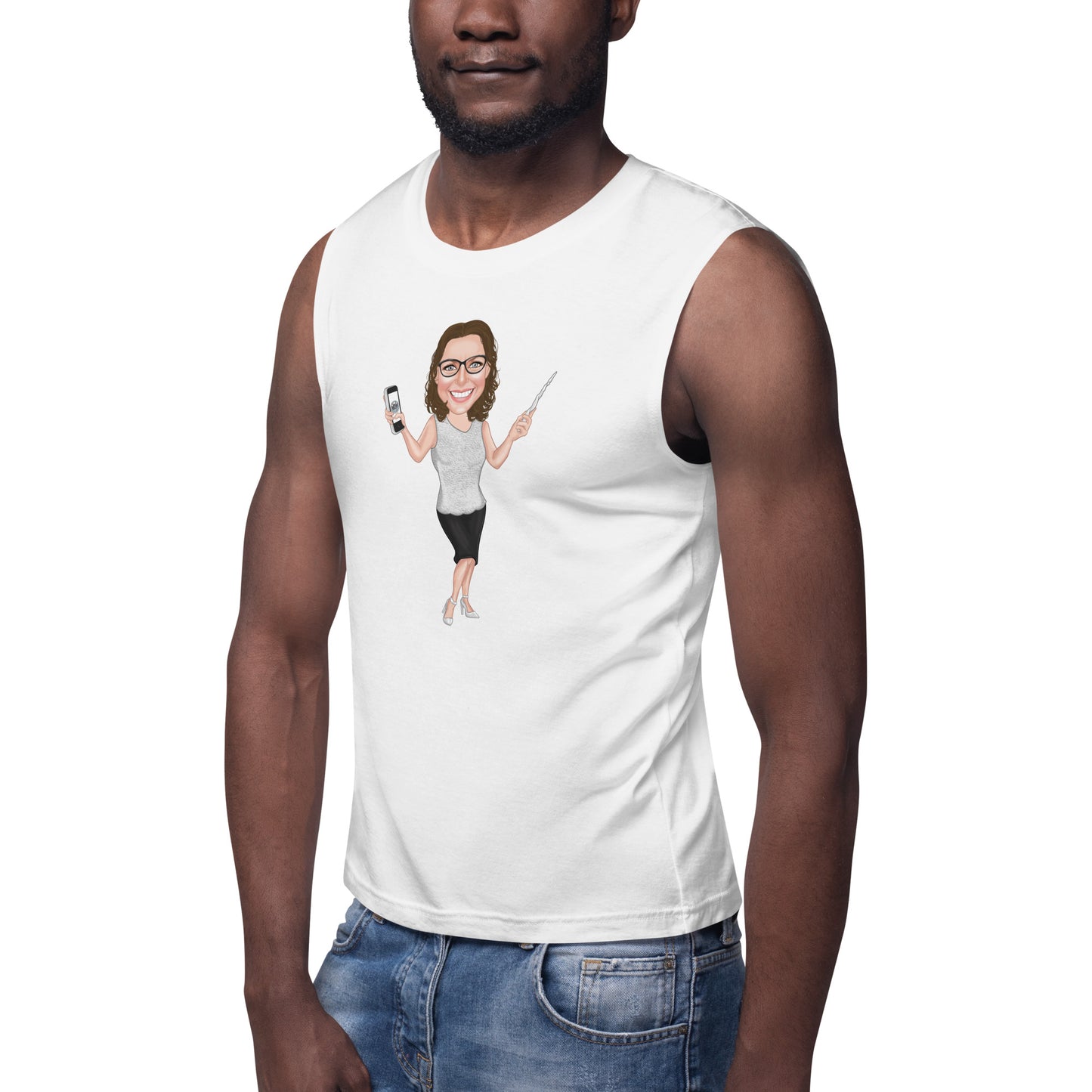 Sourcepool unisex muscle shirt
