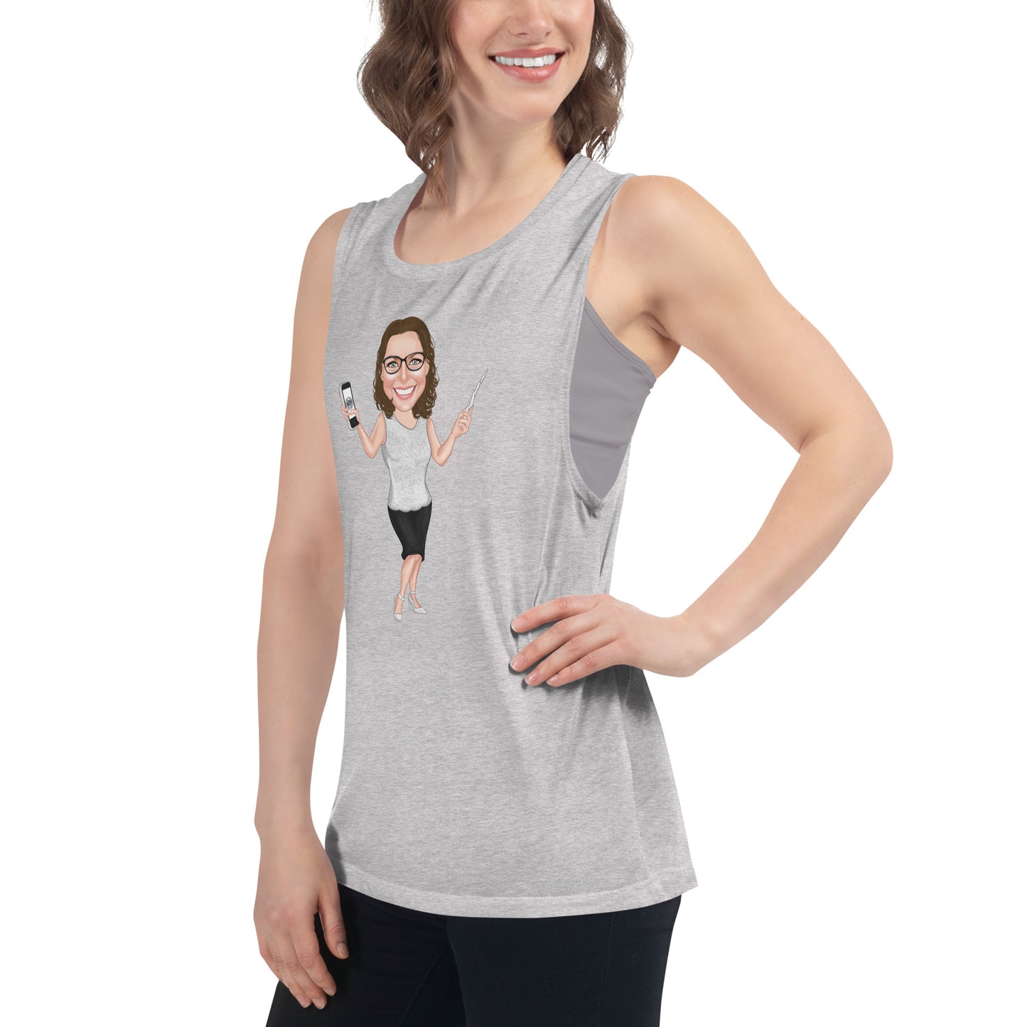 Sourcepool ladies’ muscle tank
