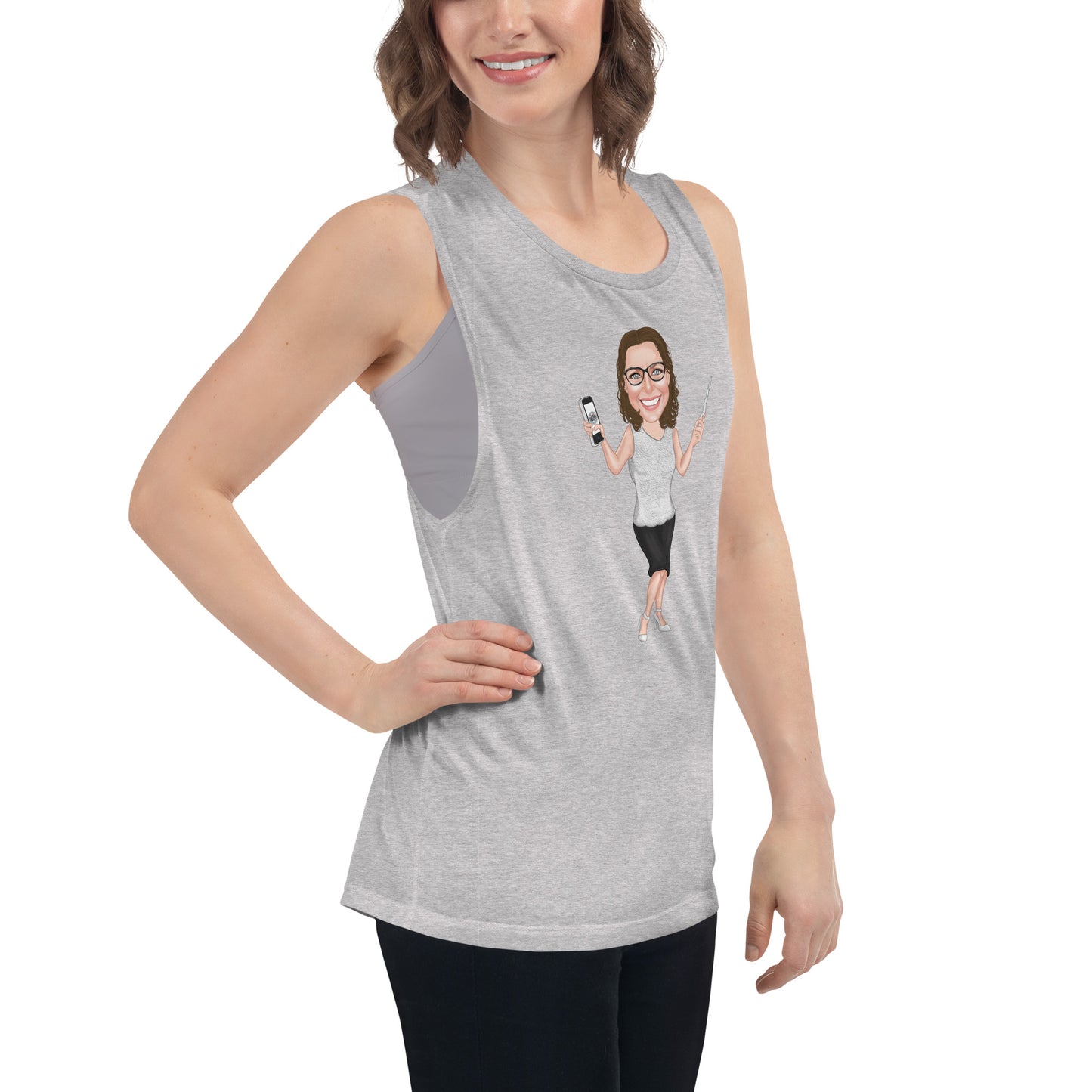 Sourcepool ladies’ muscle tank