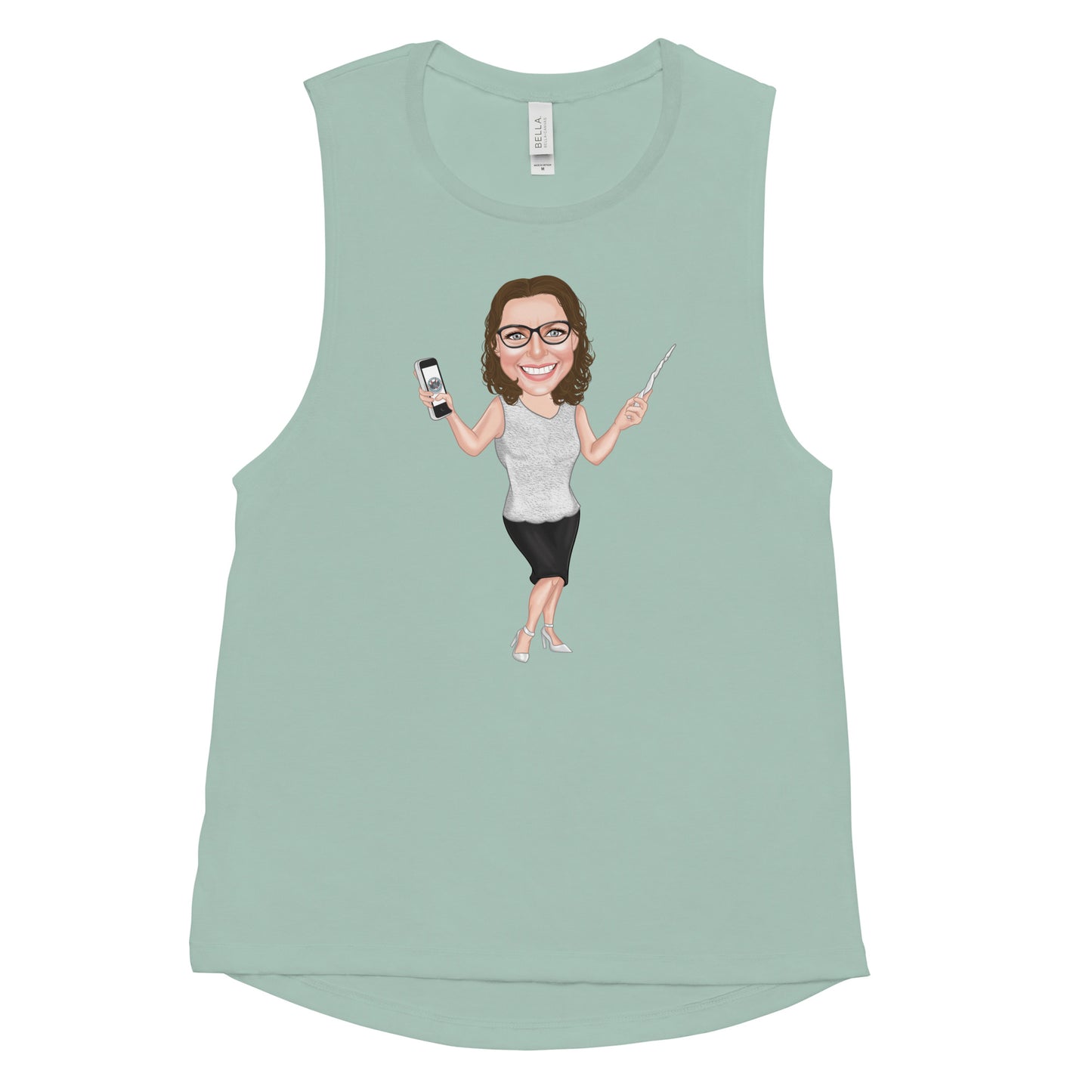 Sourcepool ladies’ muscle tank