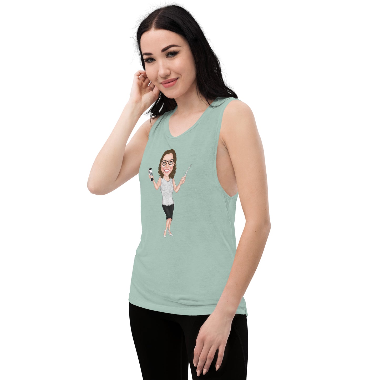 Sourcepool ladies’ muscle tank