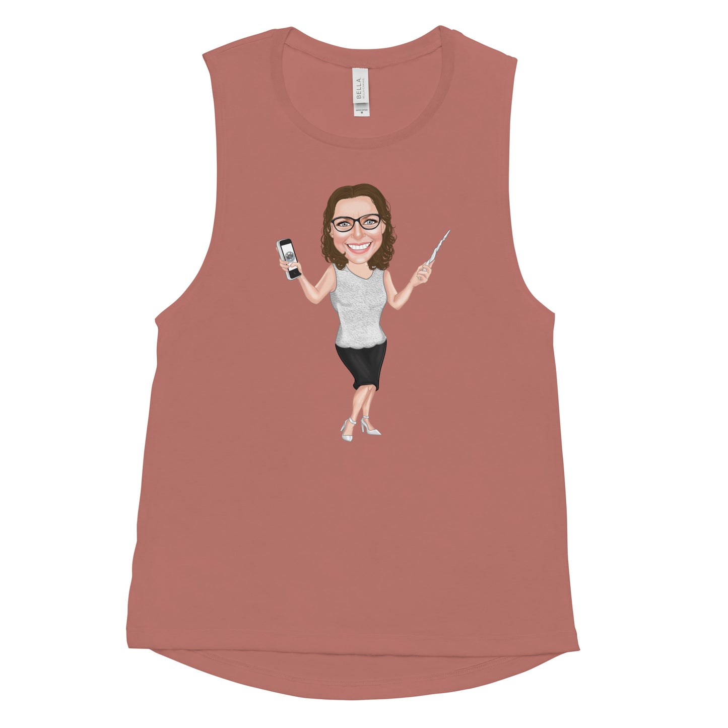 Sourcepool ladies’ muscle tank