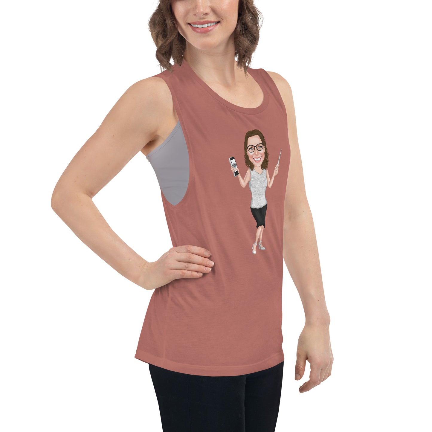 Sourcepool ladies’ muscle tank
