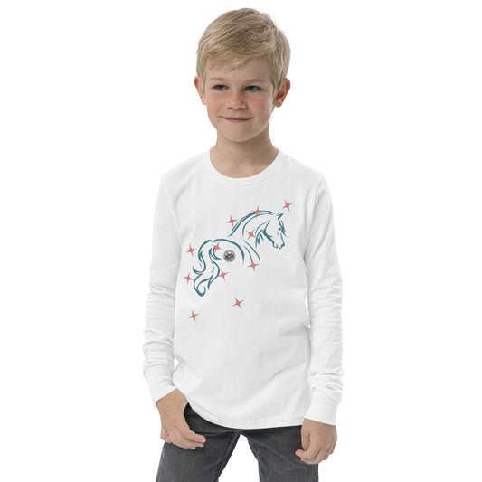 Magical Horse youth long sleeve tee